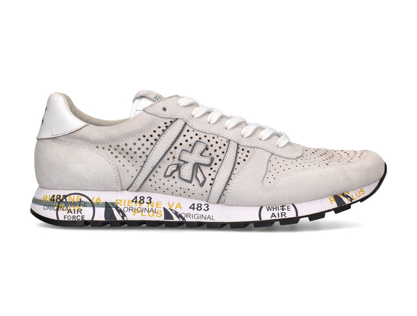 Premiata uomo sneakers Eric estiva bianca sabbia 5665