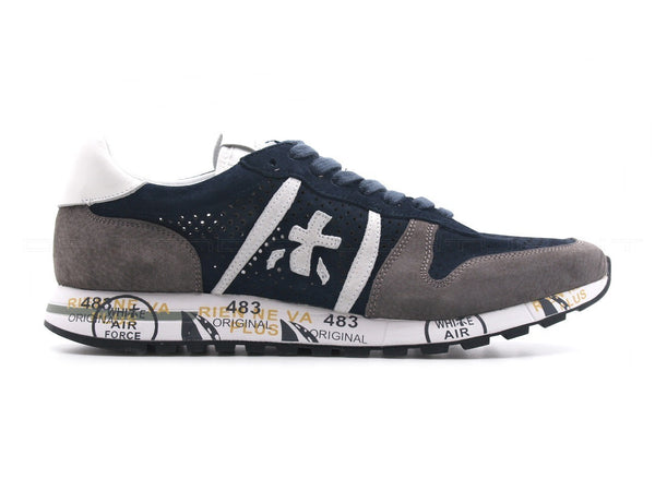 Premiata uomo eric sneakers estiva uomo blu