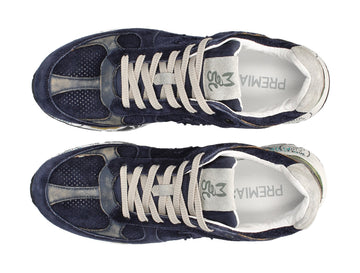 Premiata men's Mase suede sneakers