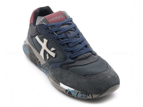 Premiata uomo zaczac scarpe sportive uomo grigio