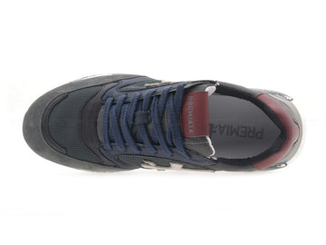 Premiata uomo zaczac scarpe sportive uomo grigio