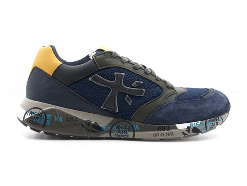 Premiata uomo zaczac scarpa sportiva uomo blu