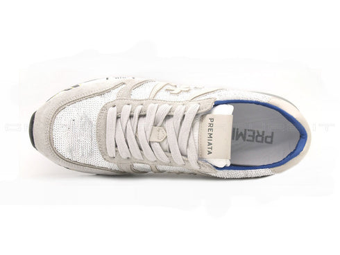 Premiata diane paillettes bianco donna bianco