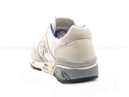 Premiata diane paillettes bianco donna bianco