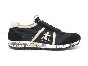 Premiata lucy traforata nero donna nero