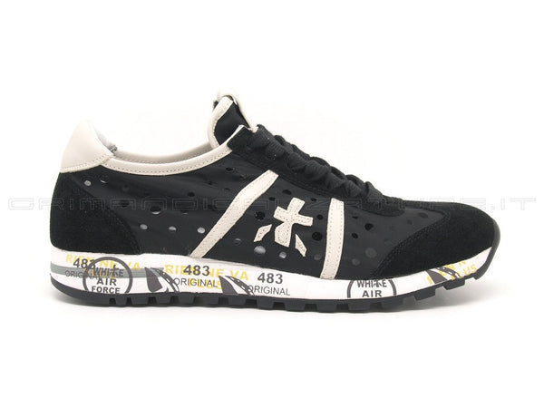 Premiata lucy traforata nero donna nero