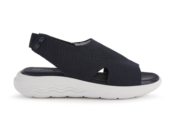 Geox Spherica Ec5 sandali donna in tessuto nero D25SVD-C4002 Geox Spherica Ec5 sandali donna in tessuto blu navy D25SVD-C4002