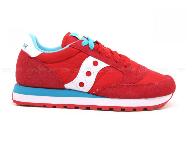 Saucony sneakers jazz rosso bianco donna rosso