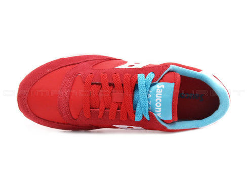 Saucony sneakers jazz rosso bianco donna rosso