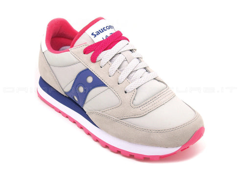 Saucony jazz originals grigio viola donna grigio