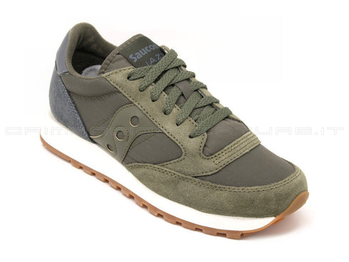 Saucony sneakers verde oliva grigio donna verde