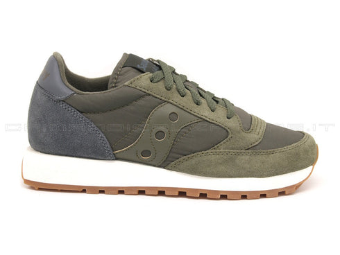 Saucony sneakers verde oliva grigio donna verde
