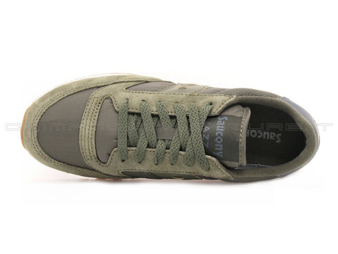 Saucony sneakers verde oliva grigio donna verde