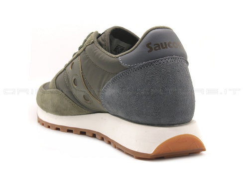 Saucony sneakers verde oliva grigio donna verde