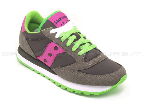Saucony jazz originals grigio rosa viola donna grigio