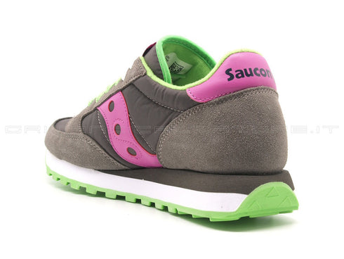Saucony jazz originals grigio rosa viola donna grigio