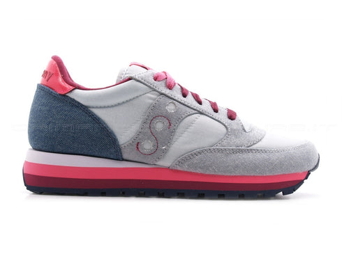 Saucony jazz triple jeans denim donna grigio