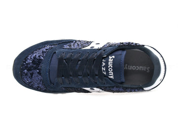 Saucony jazz originals con paillettes donna blu