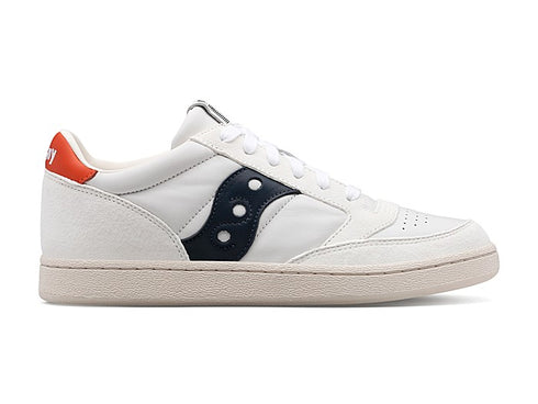 Saucony Jazz Originals Court Premium pelle camoscio bianco blu S70671-1