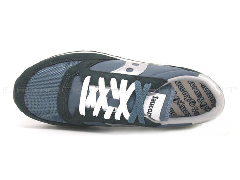 Saucony uomo scarpe vintage blu navy silver uomo blu