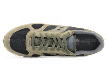 Saucony uomo shadow verde oliva nero uomo verde