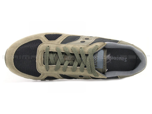 Saucony uomo shadow verde oliva nero uomo verde