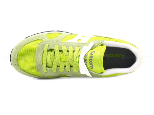 Saucony shadow verde acido/bianco donna verde