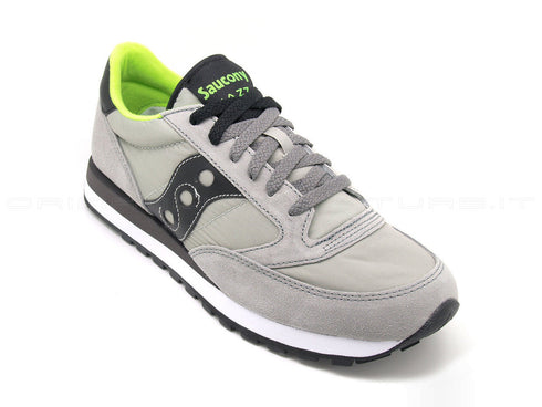 Saucony uomo jazz grigia nera lime uomo grigio