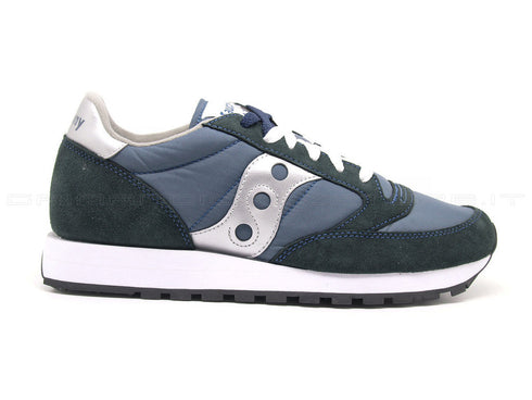 Saucony uomo jazz originals blu argento uomo blu