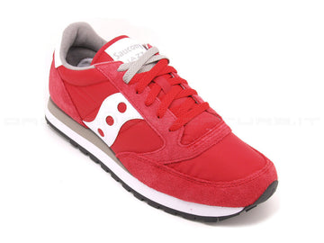 Saucony donna jazz originals rosso bianco uomo rosso