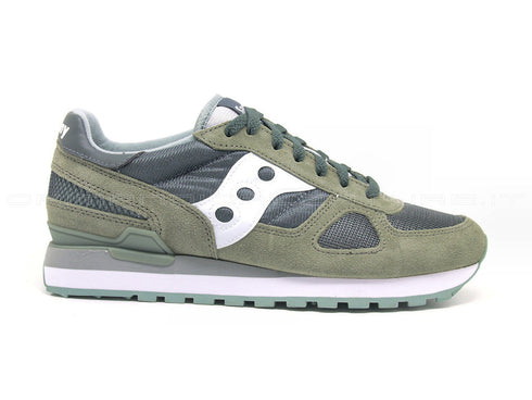 Saucony uomo shadow verde bianca uomo verde