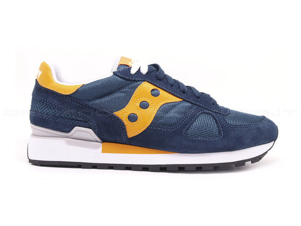 Saucony uomo shadow blu gialla arancio uomo blu