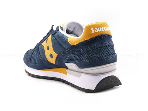 Saucony uomo shadow blu gialla arancio uomo blu