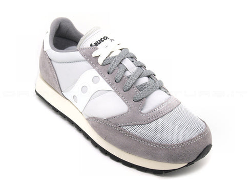 Saucony uomo vintage grigio chiaro bianco uomo grigio