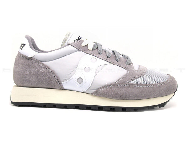 Saucony uomo vintage grigio chiaro bianco uomo grigio