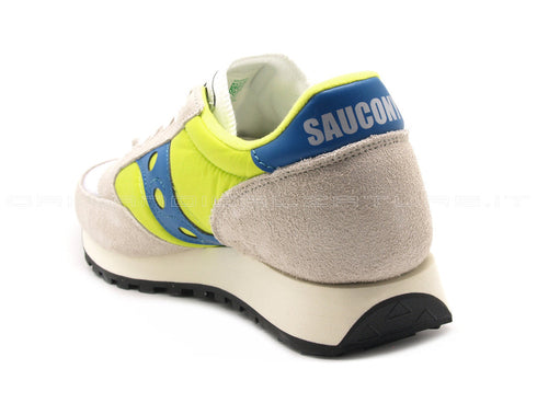 Saucony uomo vintage bianco/giallo fluo uomo bianco