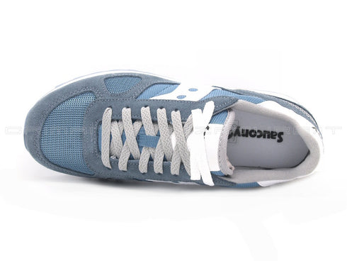 Saucony sneakers shadow avio/bianco donna blu