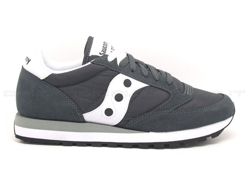 Saucony uomo originals grigio scuro bianco uomo grigio