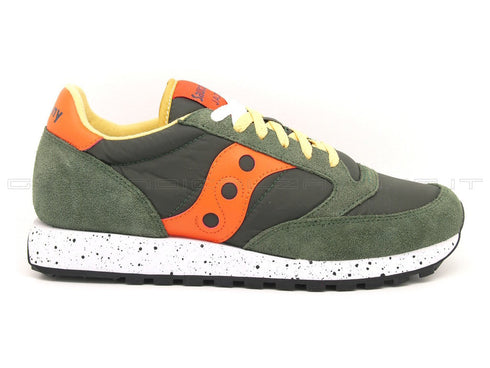 Saucony uomo originals verde arancione uomo verde