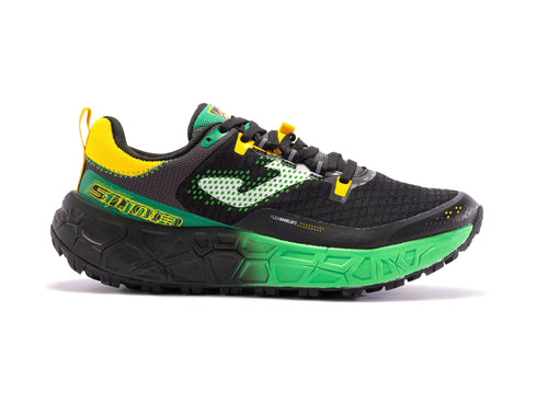 Joma scarpe uomo trail running SIMA nero verde TKSIMW-2201