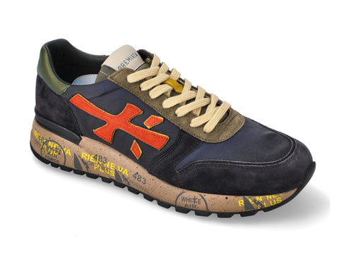 Premiata Mick suede trainer shoes