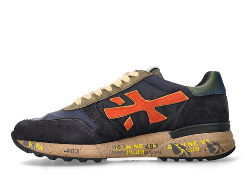 Premiata Mick suede trainer shoes