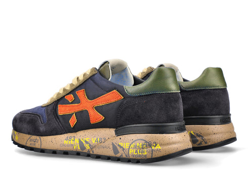 Premiata Mick suede trainer shoes