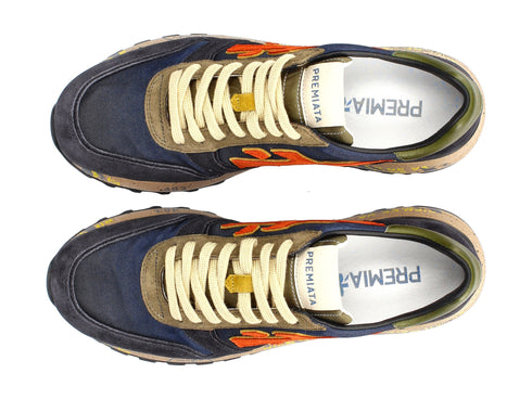 Premiata Mick suede trainer shoes