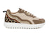CafèNoir sneakers animalier pelle e suede marrone C1DH1030-S021