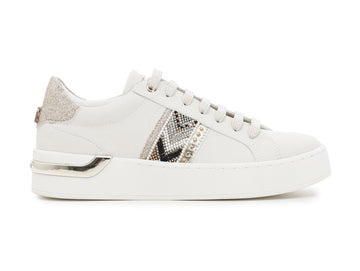 CafèNoir sneakers con applicazioni suola cassetta beige panna C1DS9210-W015
