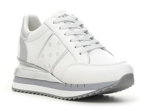 CafèNoir sneakers con fascia laterale logata