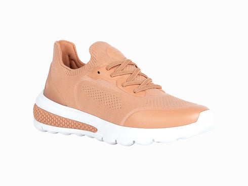 Geox Women's Shoes Spherica Actif Summer Sneakers in Fabric