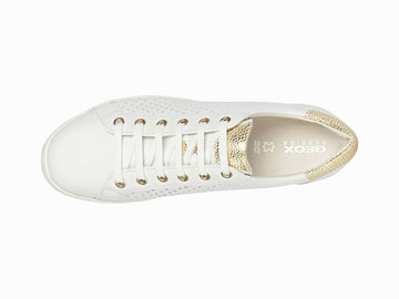 Geox Women's Jaysen Summer Micro-perforated Nappa Sneakers