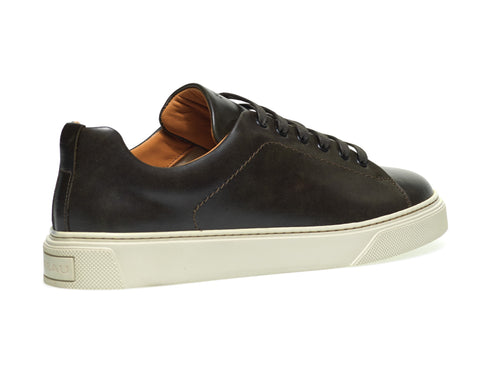 Frau men's low lace-up shoes in leather
